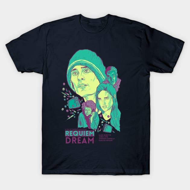 Requiem For A Dream T-Shirt by rjartworks